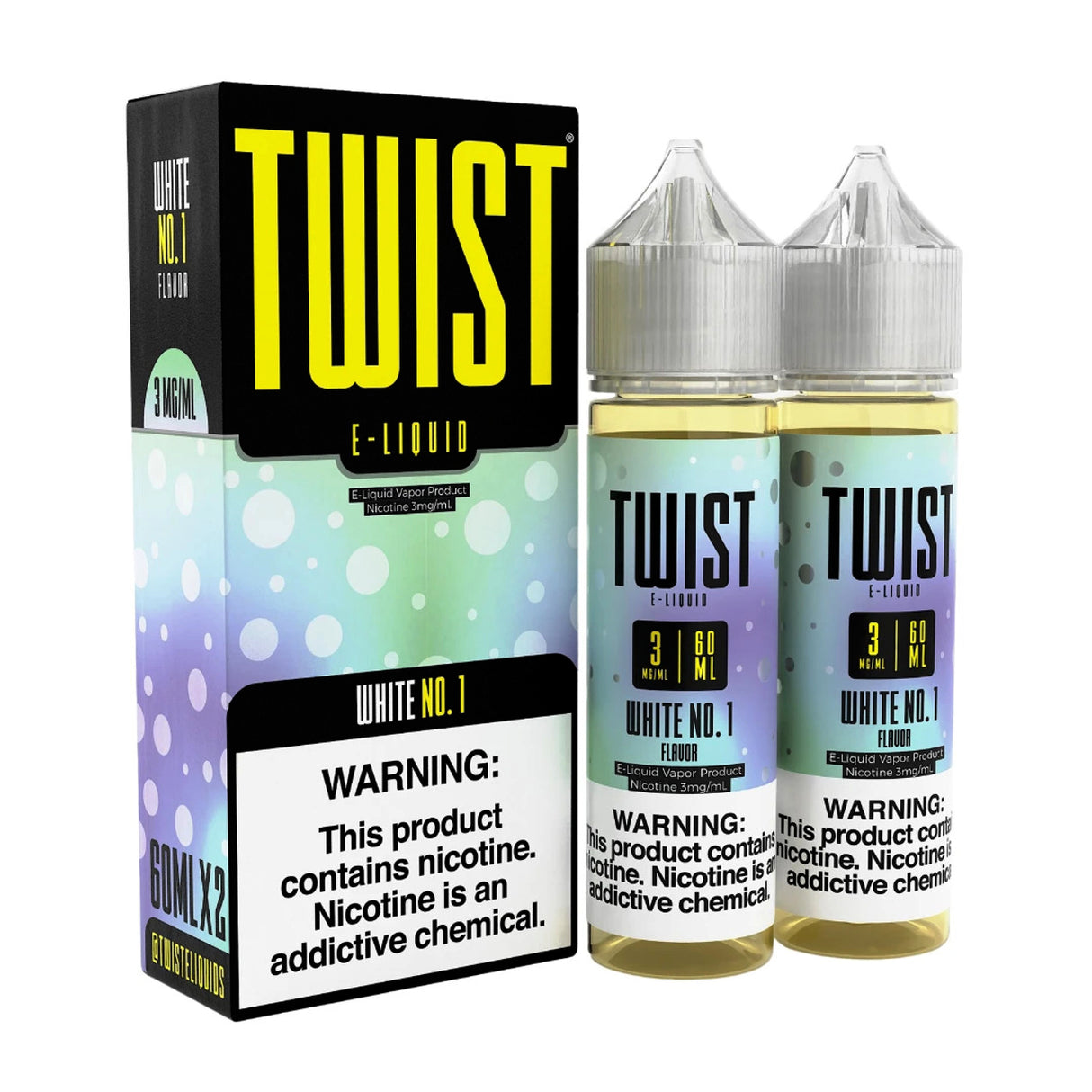 Twist E-Liquid 120ML – White No.1