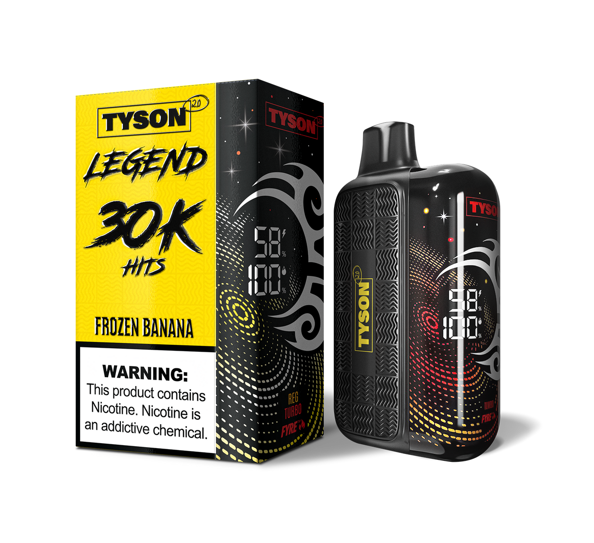 Tyson 2.0 Legend 30K Rechargeable Disposable Device - 30000 Puffs