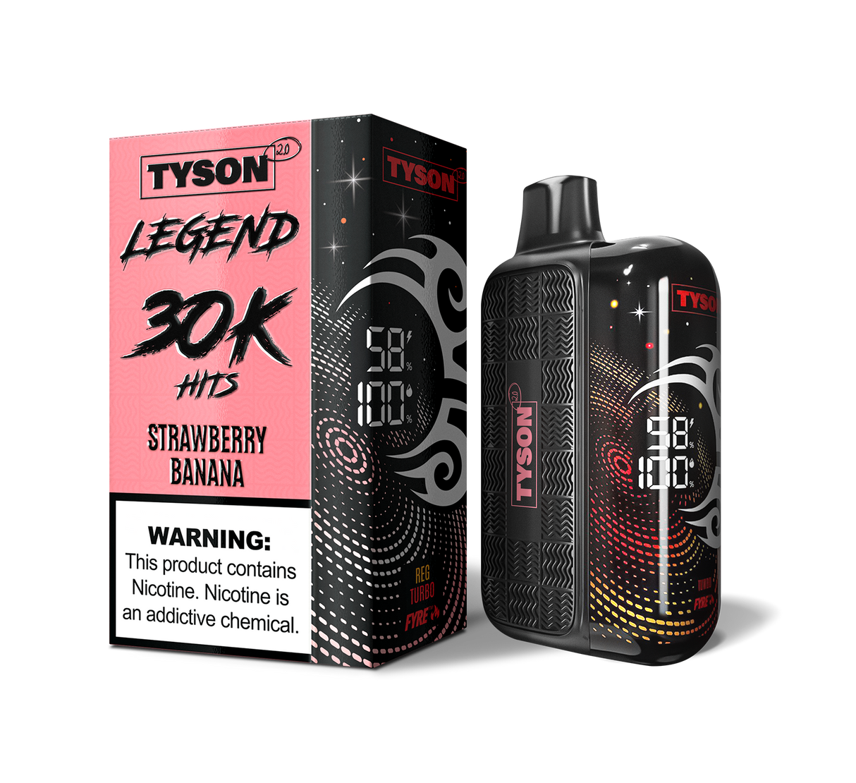 Tyson 2.0 Legend 30K Rechargeable Disposable Device - 30000 Puffs