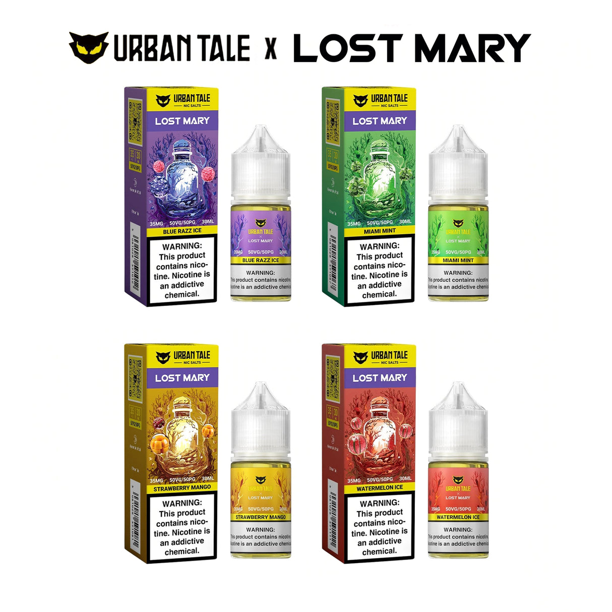 Urban Tale x Lost Mary Nic Salts 30ML E-Liquid