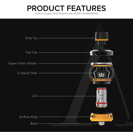 Uwell Crown 5 V Tank 5ml Uwell Uwell Crown 5 V Tank 5ml