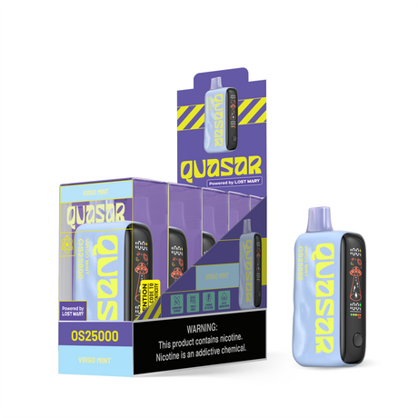 QUASAR OS25000 Powered By LOST MARY Rechargeable Disposable Device – 25000 Puffs