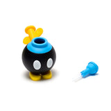 4″ Silicone Bob Omb Water Pipe Unishowinc 4″ Silicone Bob Omb Water Pipe