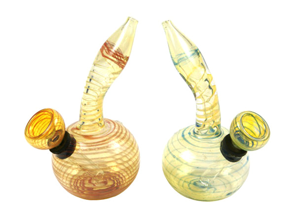 Glass Mini Water Pipe - Slide-on Unishowinc Glass Mini Water Pipe - Slide-on