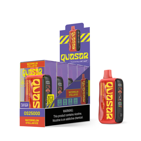 QUASAR OS25000 Powered By LOST MARY Rechargeable Disposable Device – 25000 Puffs