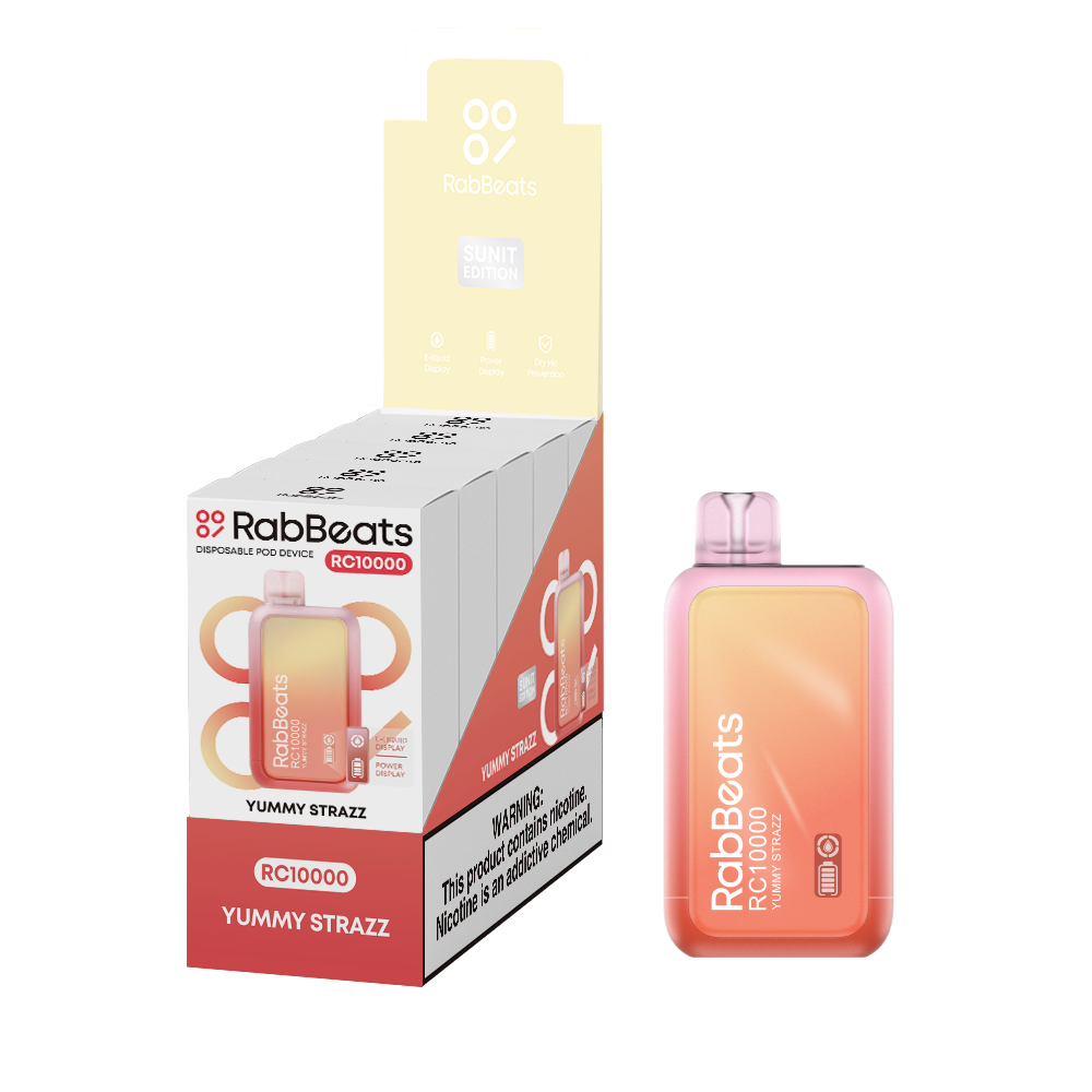 RabBeats RC10000 Rechargeable Disposable Device - 10000 Puffs