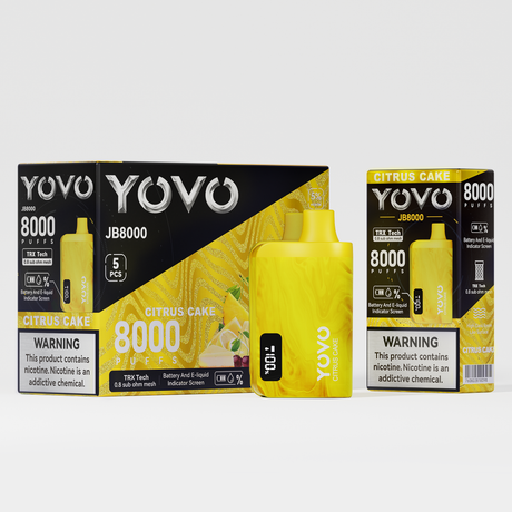 Yovo JB8000 Smart Disposable – 8000 Puffs [BUY 5 BOXES GET 1 FREE] Yovo Yovo JB8000 Smart Disposable – 8000 Puffs [BUY 5 BOXES GET 1 FREE]