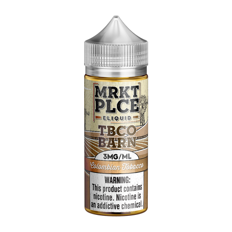 MRKTPLCE TBCO BARN 100ML E-Liquid