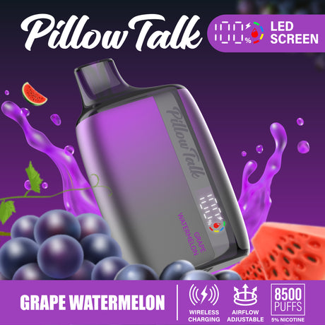 Pillow Talk Rechargeable Disposable Device - 8500 Puffs Pillow Talk Pillow Talk Rechargeable Disposable Device - 8500 Puffs