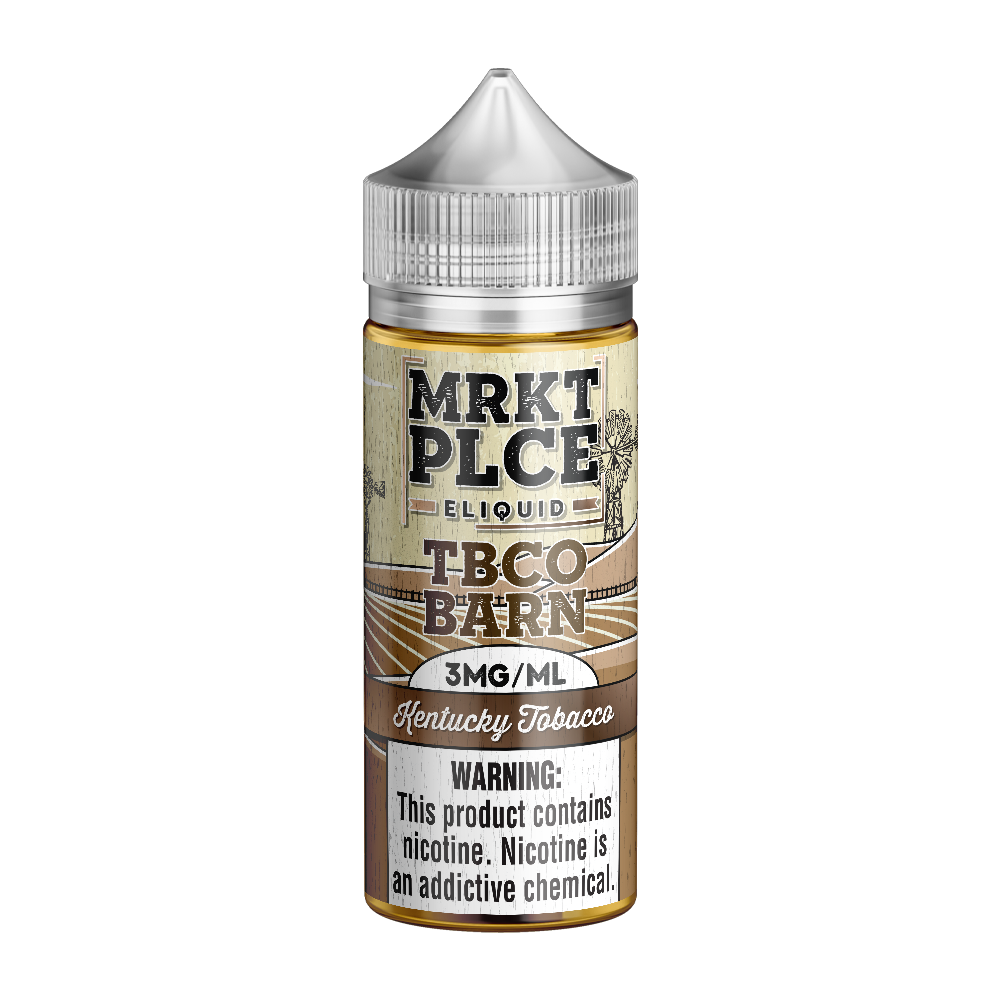 MRKTPLCE TBCO BARN 100ML E-Liquid