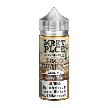 MRKTPLCE TBCO BARN 100ML E-Liquid