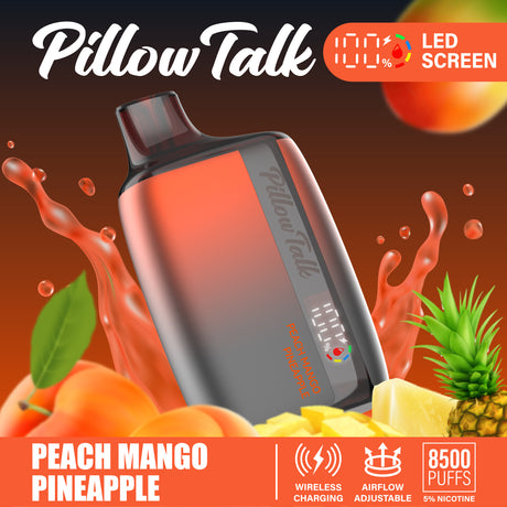 Pillow Talk Rechargeable Disposable Device - 8500 Puffs Pillow Talk Pillow Talk Rechargeable Disposable Device - 8500 Puffs