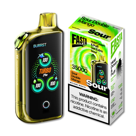 FASTA Burrst 35000 Disposable Device – 35000 Puffs