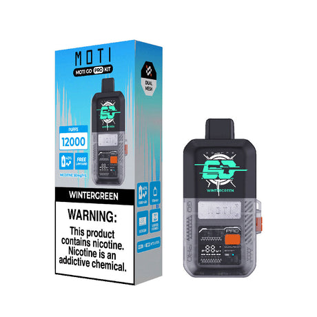 MOTI Go Pro Kit Disposable Device – 12000 Puffs