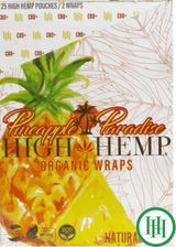 High Hemp Organic Wraps (25packs/Box) High Hemp High Hemp Organic Wraps (25packs/Box)