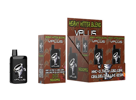 VPLUS Heavy Hitter Blend Disposable 3500MG VPLUS VPLUS Heavy Hitter Blend Disposable 3500MG