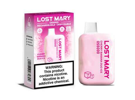 Lost Mary OS5000 Frozen Edition Lost Mary Lost Mary OS5000 Frozen Edition Rechargeable Disposable Device – 5000 Puffs