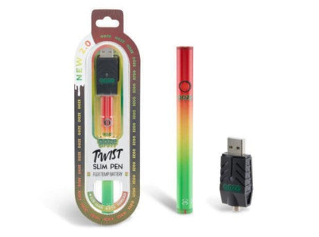 Ooze Twist Slim Pen 2.0 Flex Temp Battery Ooze Ooze Twist Slim Pen 2.0 Flex Temp Battery