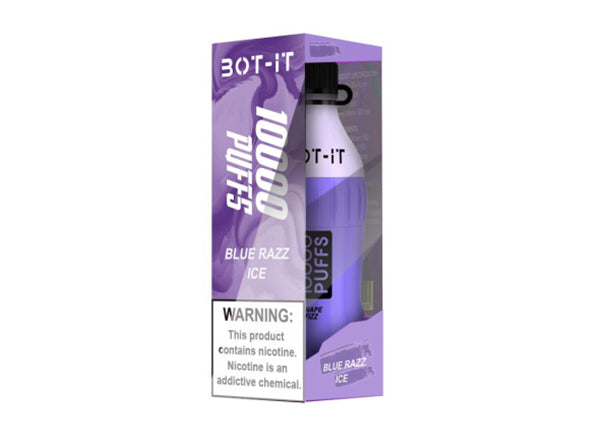 BOT-IT 10000 Rechargeable Disposable Device by Blitz – 10000 Puffs [BUY 10 BOXES GET 2 FREE] BOT-IT BOT-IT 10000 Rechargeable Disposable Device by Blitz – 10000 Puffs [BUY 10 BOXES GET 2 FREE]