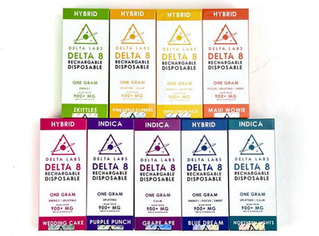 Delta Labs Delta 8 Rechargeable Disposable Delta Labs Delta Labs Delta 8 Rechargeable Disposable