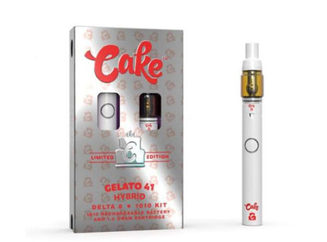 Cake Delta 8 1010 Kit Rechargeable Battery with 1.5g Cartridge Limited Edition Cake Cake Delta 8 1010 Kit Rechargeable Battery with 1.5g Cartridge Limited Edition