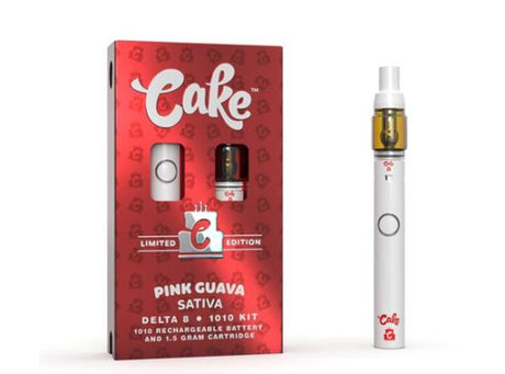 Cake Delta 8 1010 Kit Rechargeable Battery with 1.5g Cartridge Limited Edition Cake Cake Delta 8 1010 Kit Rechargeable Battery with 1.5g Cartridge Limited Edition