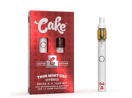 Cake Delta 8 1010 Kit Rechargeable Battery with 1.5g Cartridge Limited Edition Cake Cake Delta 8 1010 Kit Rechargeable Battery with 1.5g Cartridge Limited Edition