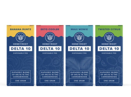 HoneyRoot Delta 10 Disposable Pen - 1 Gram HoneyRoot HoneyRoot Delta 10 Disposable Pen - 1 Gram